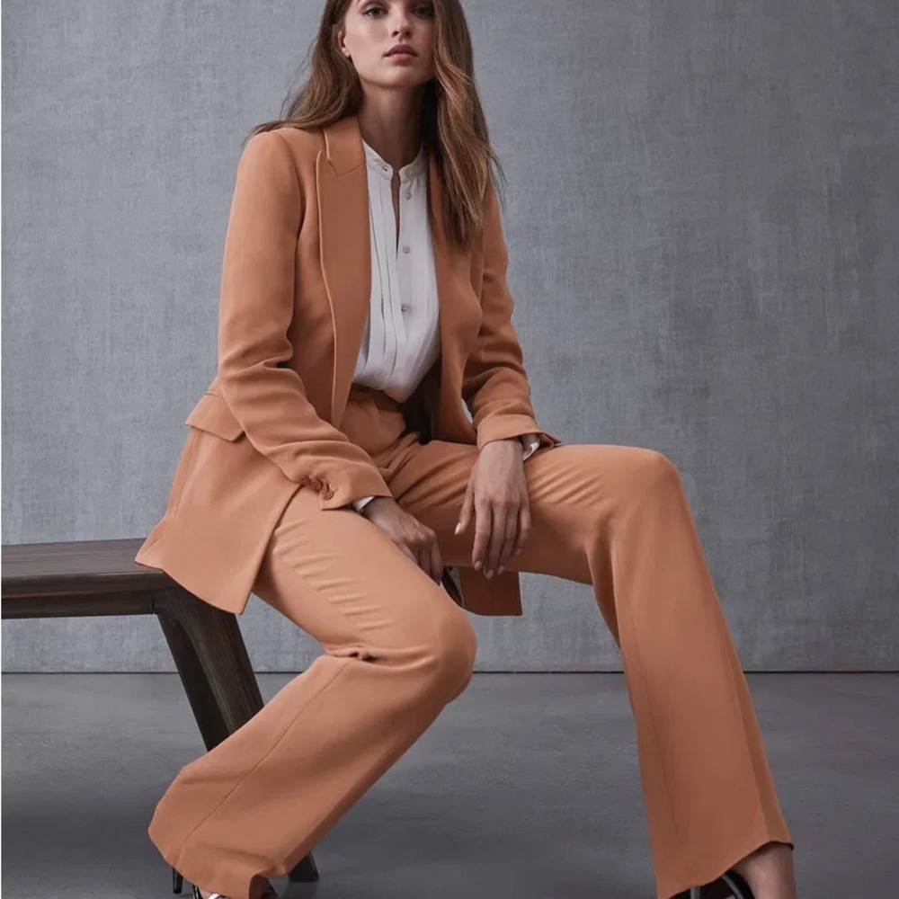 Reiss Nuria Wide Leg Trousers Size 2